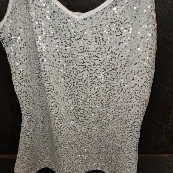 Sparkle sequin tank top - Picture 3 of 4